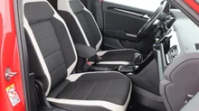 VW T-Roc Sport TSI ACT DSG in Flash Rot Dach Schwarz