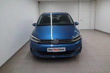 VW Touran Highline TDI SCR in Carribean Blue Metallic