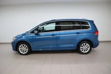 VW Touran Highline TDI SCR in Carribean Blue Metallic