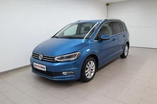 VW Touran Highline TDI SCR in Carribean Blue Metallic