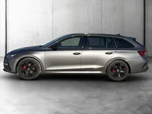 Škoda Octavia Combi 4x4 RS TDI DSG in dunkelgrau - metallic