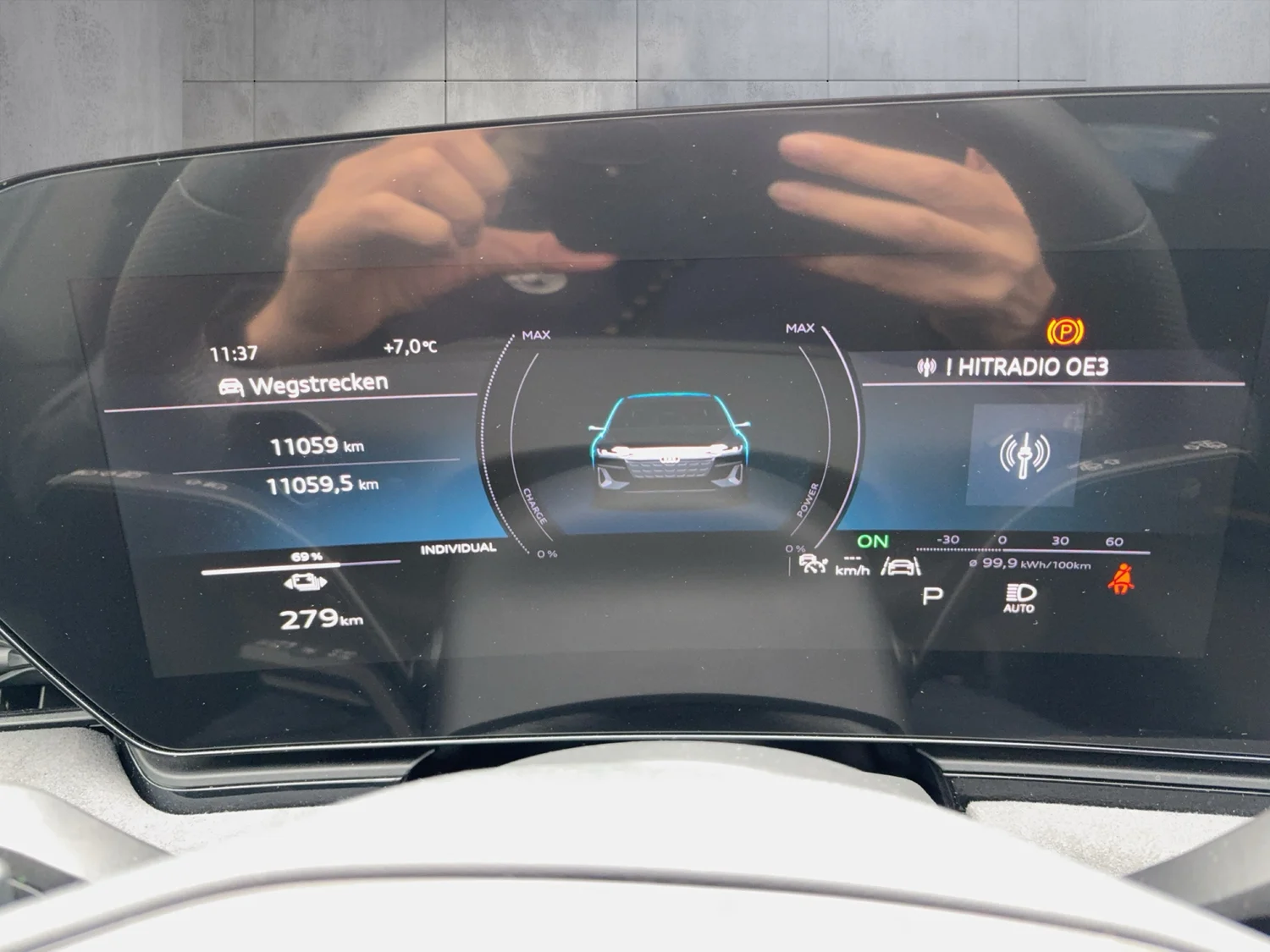Bild eines Audi S6 Avant e-tron