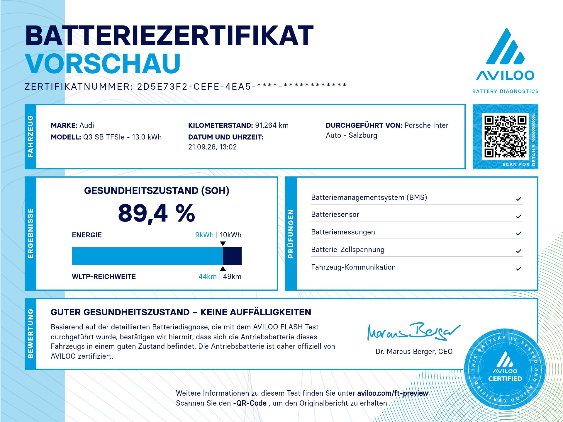 Audi Q3 Sportback e-tron 45 TFSI e S line ext in Daytonagrau perleffekt