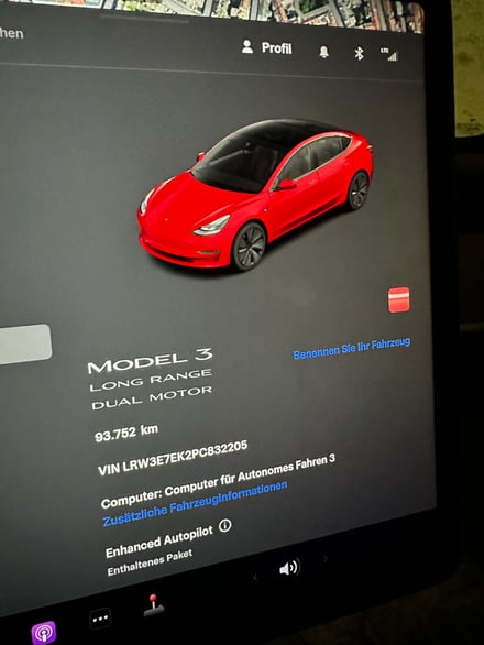 Tesla Model 3 Long Range AWD 75kWh