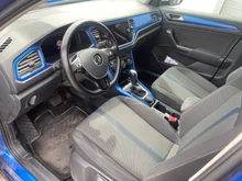 VW T-Roc Design TDI 4MOTION DSG in Ravenna Blue-Weiß