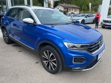 VW T-Roc Design TDI 4MOTION DSG in Ravenna Blue-Weiß