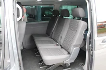VW T6 T6.1 Caravelle Comfortline TDI 4MOTION in X3 Indiumgrau Metallic