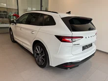 Škoda Enyaq Sportline 80 in Moon-Weiß Metallic