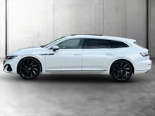 VW Arteon SB R-Line TDI 4MOTION DSG in Oryxweiß Perlmutteffekt
