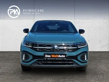 VW T-Roc Cabriolet R-Line TSI DSG in Petroleum Blue Metallic