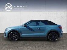 VW T-Roc Cabriolet R-Line TSI DSG in Petroleum Blue Metallic