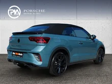 VW T-Roc Cabriolet R-Line TSI DSG in Petroleum Blue Metallic