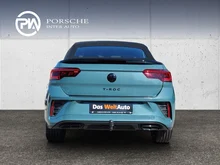 VW T-Roc Cabriolet R-Line TSI DSG in Petroleum Blue Metallic