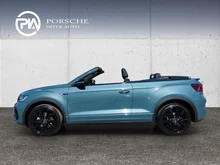 VW T-Roc Cabriolet R-Line TSI DSG in Petroleum Blue Metallic