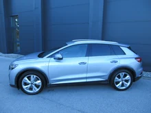 Audi Q4 e-tron 45 e-tron quattro in L5 Florettsilber Metallic
