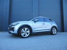 Audi Q4 e-tron 45 e-tron quattro in L5 Florettsilber Metallic