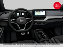 VW ID.4 Pro Performance 150 kW in Gletscherweiß Metallic Dach Schwarz