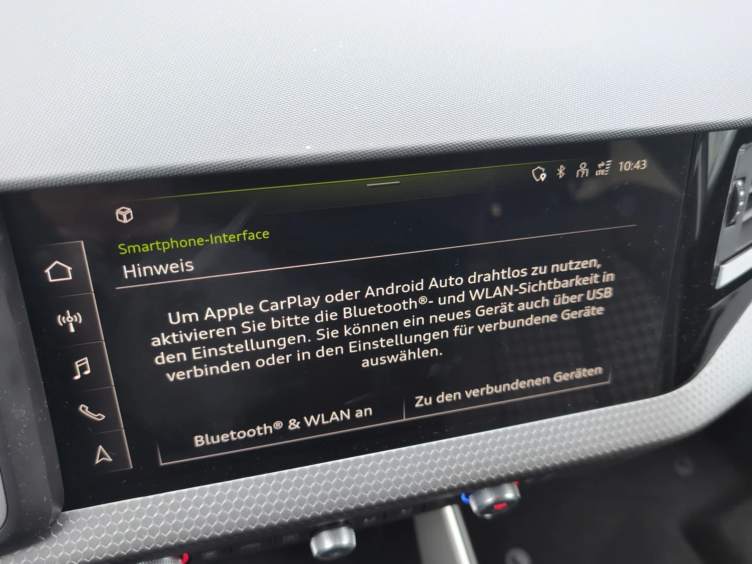 Bild eines A1 Sportback 30 TFSI intense