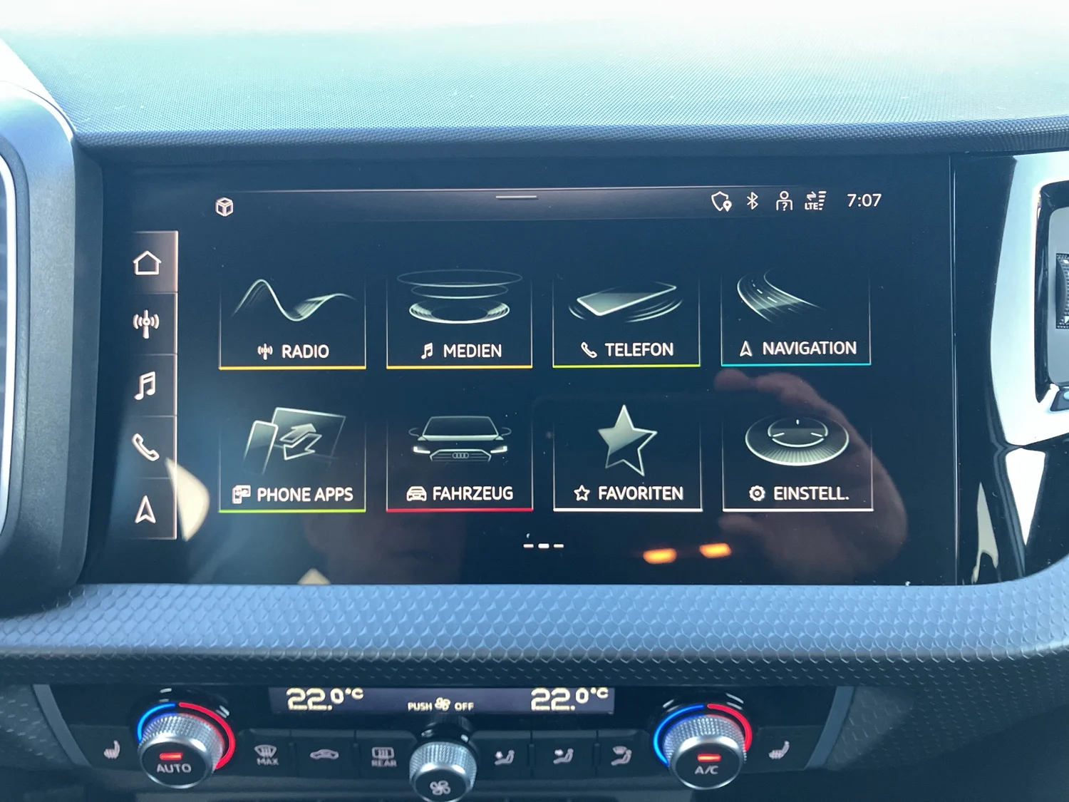 Bild eines Audi A1 Sportback 30 TFSI intense