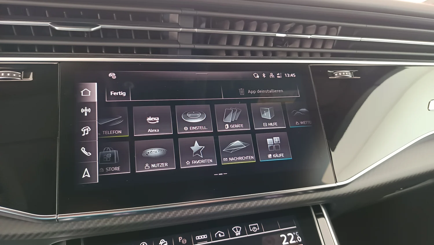 Bild eines Audi SQ8 TFSI quattro