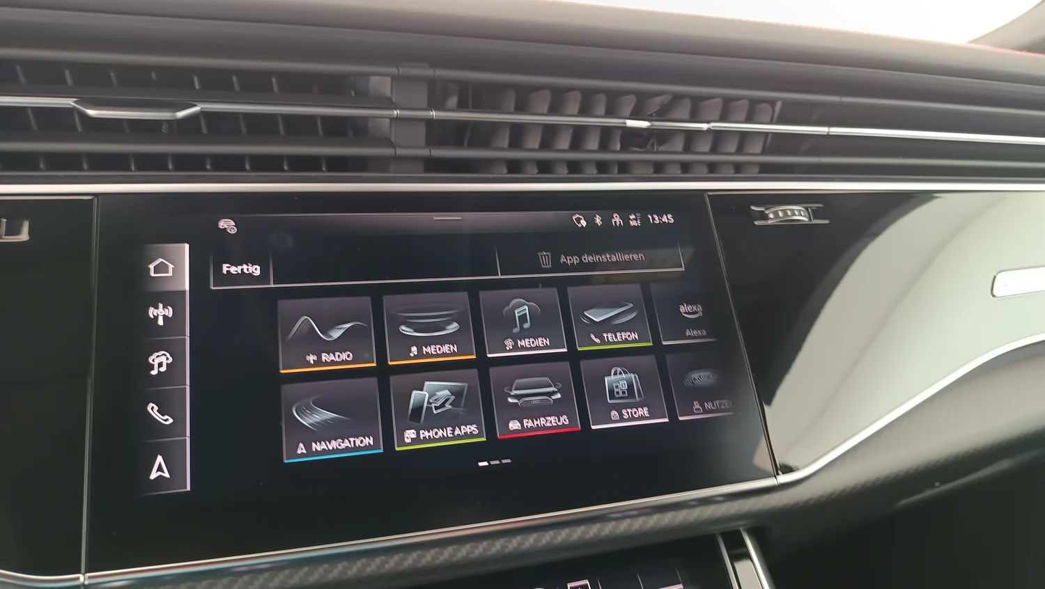 Bild eines Audi SQ8 TFSI quattro