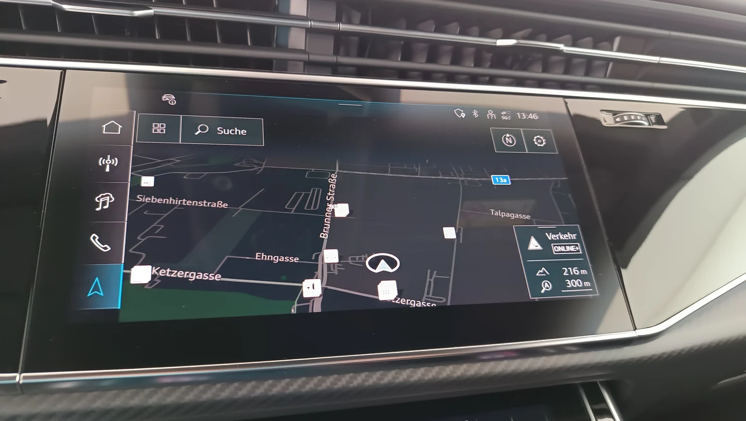 Bild eines Audi SQ8 TFSI quattro