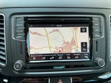VW Sharan Bus+ TDI SCR 4MOTION DSG 7-Sitzer in Uranograu
