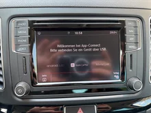 VW Sharan Bus+ TDI SCR 4MOTION DSG 7-Sitzer in Uranograu