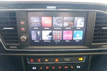 SEAT Leon FR TSI Fast Lane in Desire-Red Metallic