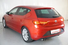 SEAT Leon FR TSI Fast Lane in Desire-Red Metallic