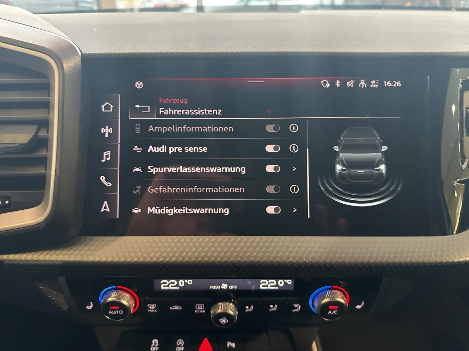 Bild eines A1 Sportback 30 TFSI intense