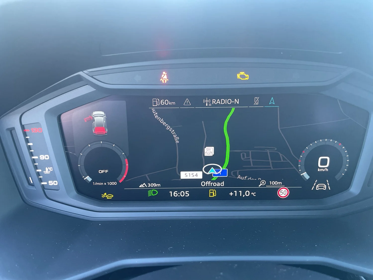 Bild eines Audi A1 Sportback 30 TFSI intense