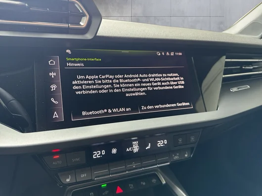 Bild eines Audi A3 Sportback 45 TFSI e S line