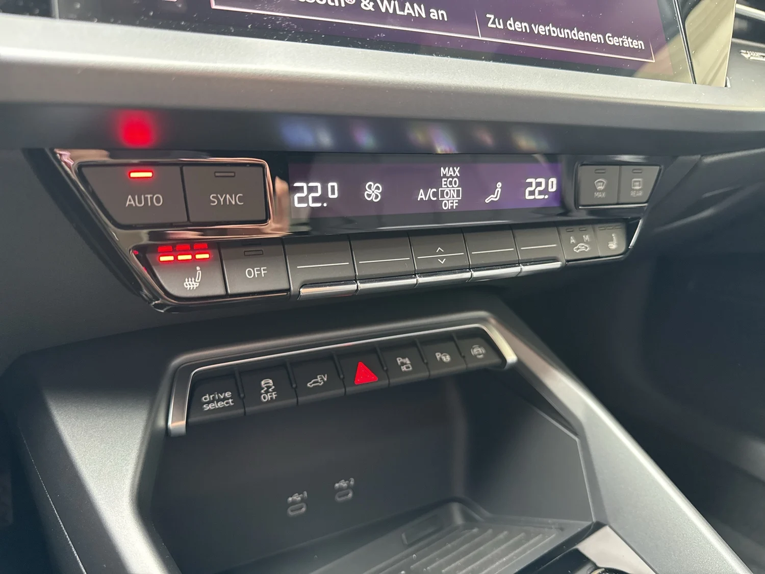 Bild eines Audi A3 Sportback 45 TFSI e S line