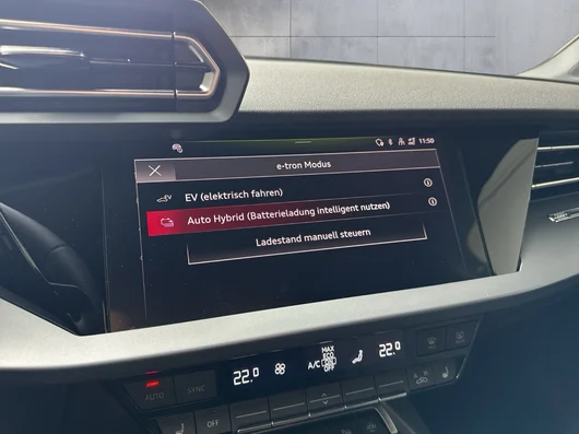 Bild eines Audi A3 Sportback 45 TFSI e S line