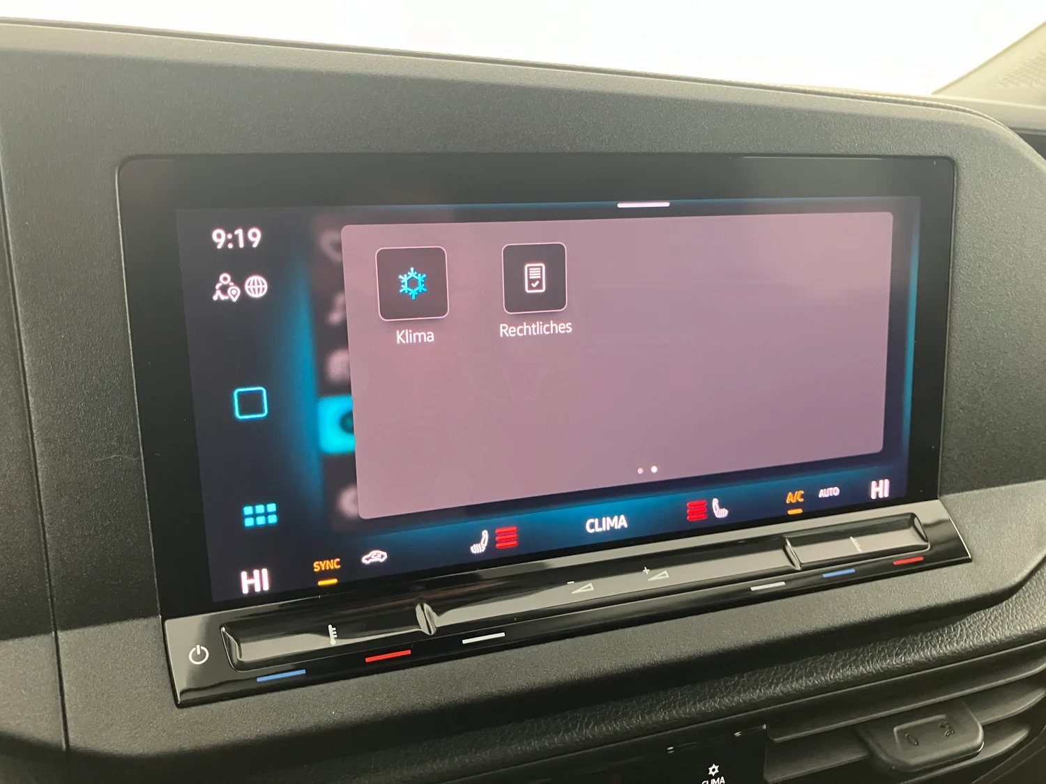 Bild eines VW Caddy Family TDI