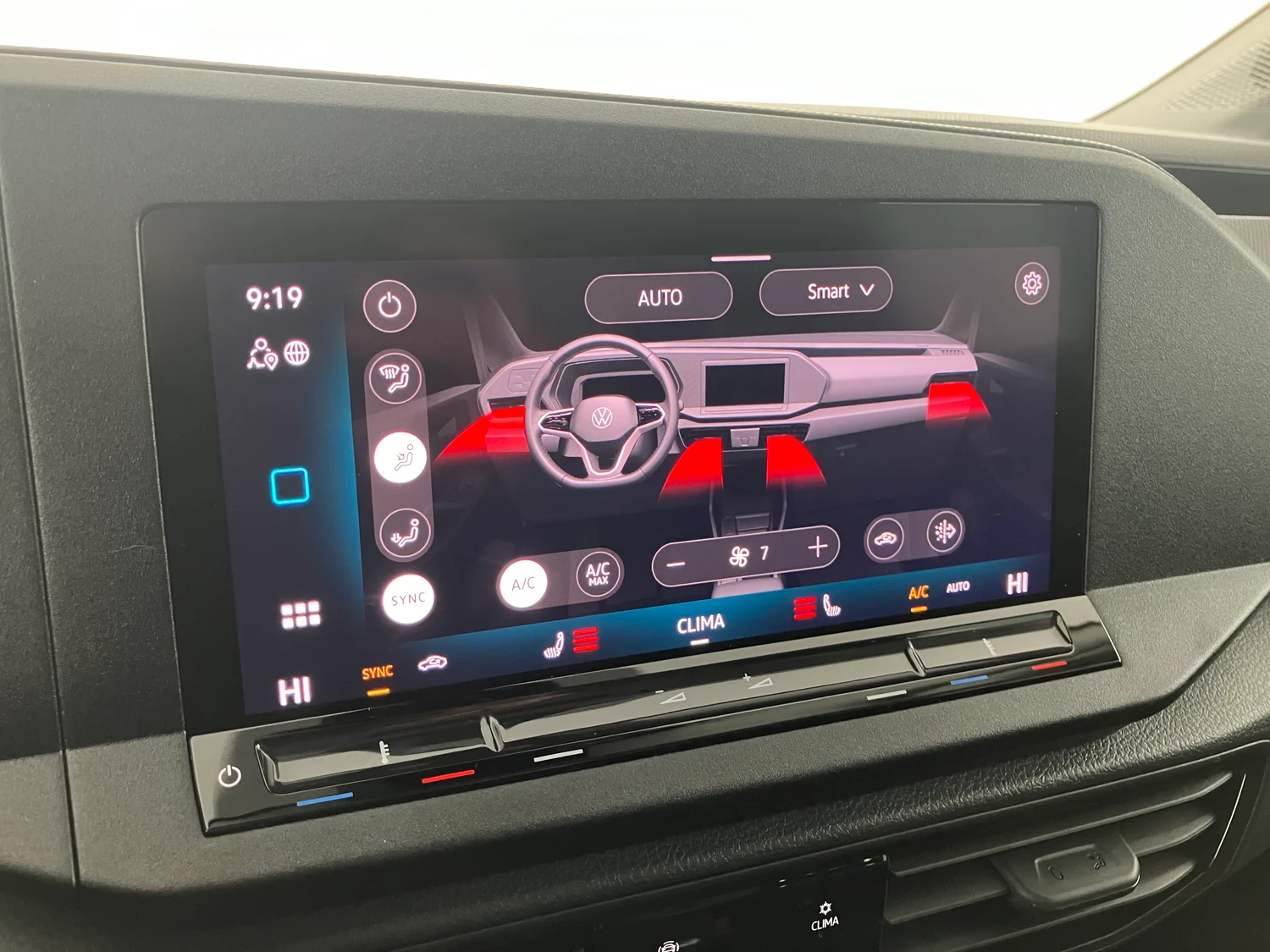 Bild eines VW Caddy Family TDI