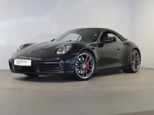Porsche 911 Carrera S Cabriolet I (992) in tiefschwarzmetallic/schwarz