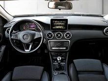Mercedes A 160 in mittelblau - metallic