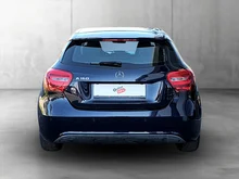 Mercedes A 160 in mittelblau - metallic