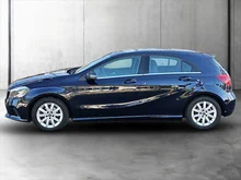 Mercedes A 160 in mittelblau - metallic