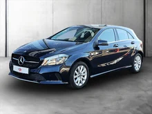 Mercedes A 160 in mittelblau - metallic