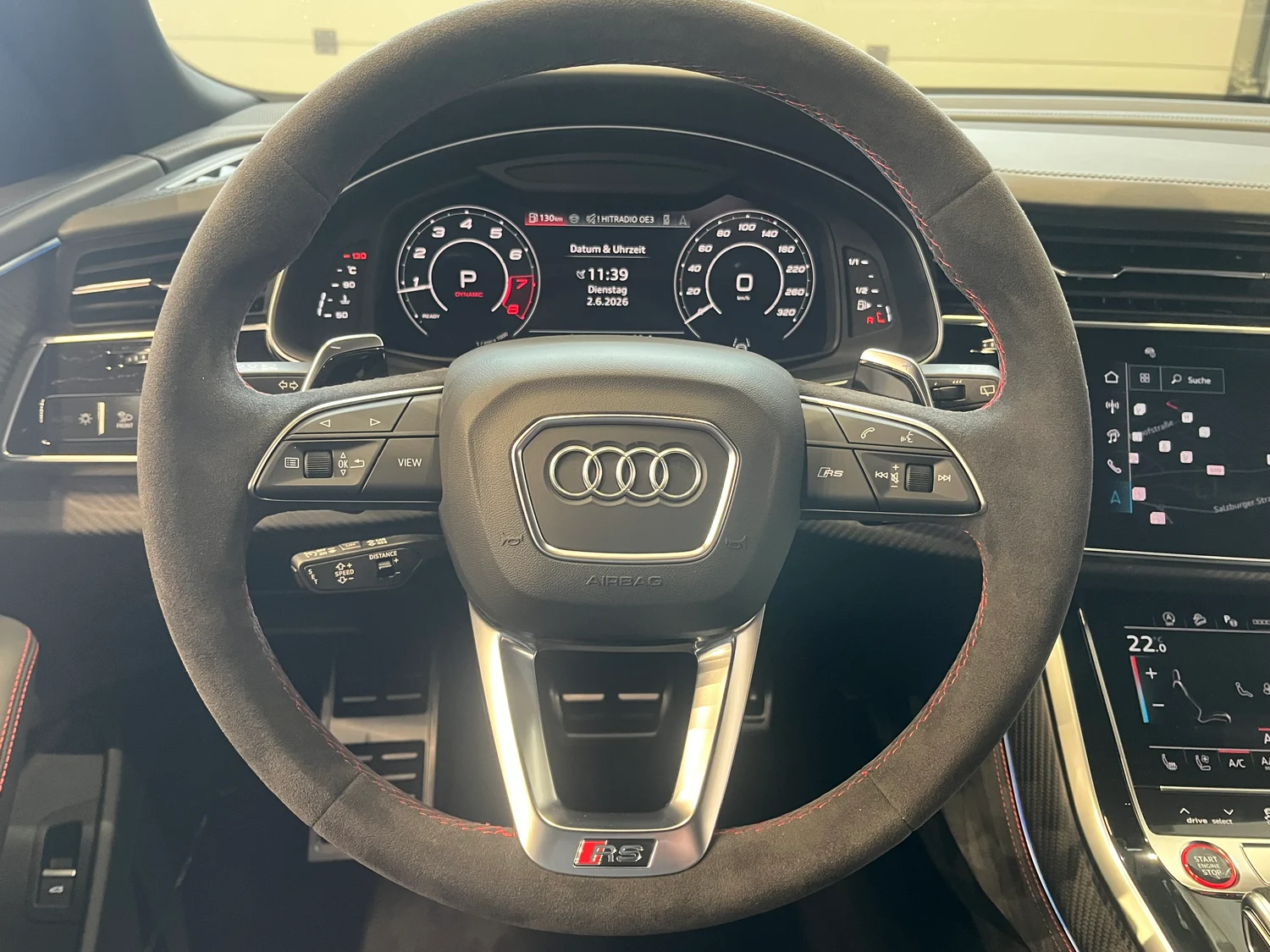 Bild eines RS Q8 performance
