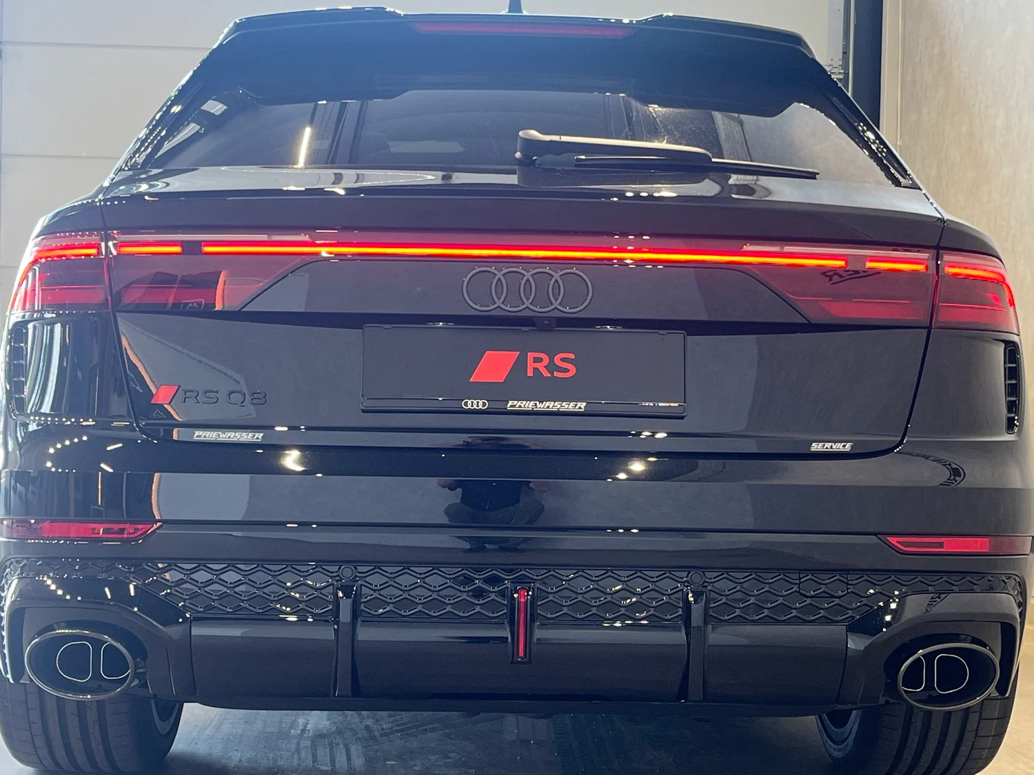 Bild eines RS Q8 performance