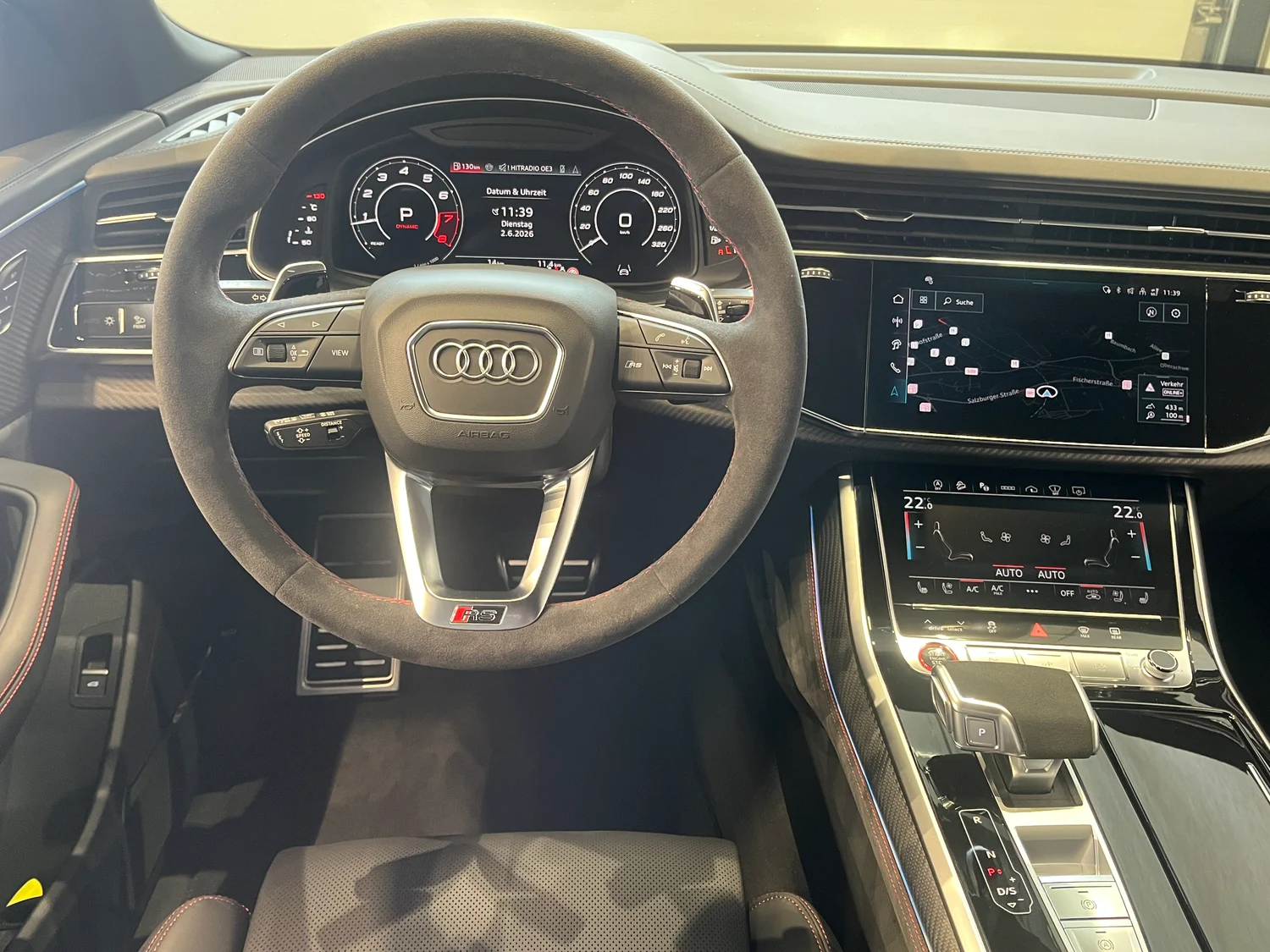 Bild eines RS Q8 performance
