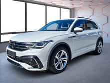 VW Tiguan R-Line TDI DSG in Pure White