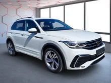 VW Tiguan R-Line TDI DSG in Pure White
