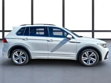 VW Tiguan R-Line TDI DSG in Pure White
