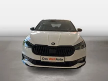 Škoda Fabia 130 in Moon-Weiß Metallic