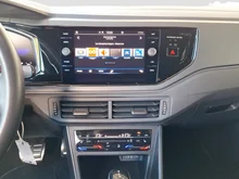 VW Polo R-Line TSI DSG in dunkelgrau - metallic